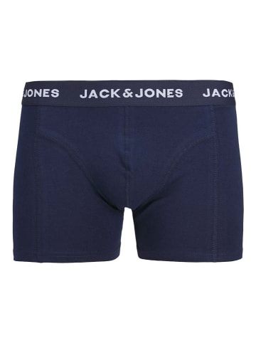 Jack & Jones 3-delige set: boxershorts "Teo" bordeaux/kaki/donkerblauw