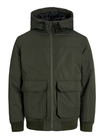 Jack & Jones Bomberjacke "Grand" in Khaki