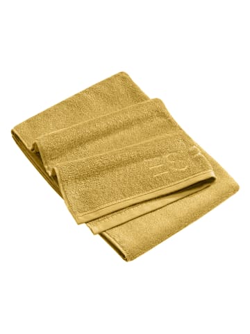ESPRIT Handdoek "Modern solid" geel