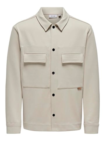 ONLY & SONS Blouse - regular fit - beige