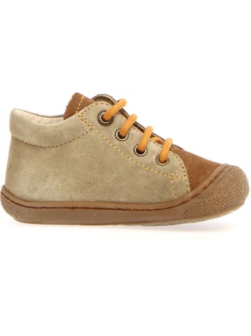 Naturino Leder-Lauflernschuhe "Cocoon" in Beige