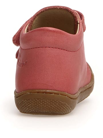 Naturino Leder-Sneakers "Cocoon" in Koralle