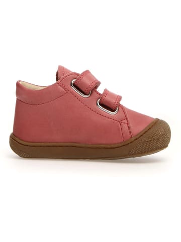 Naturino Leder-Sneakers "Cocoon" in Koralle