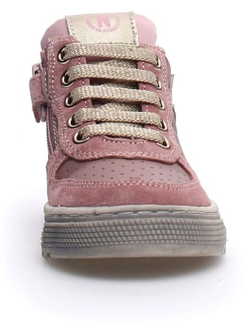 Naturino Leren sneakers "Hess" lichtroze