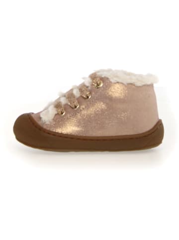 Naturino Leren boots "Lallit" goudkleurig