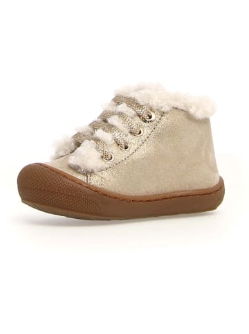 Naturino Leren boots "Lallit" goudkleurig