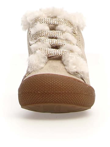 Naturino Leren boots "Lallit" goudkleurig