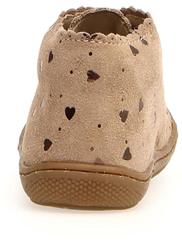 Naturino Leder-Lauflernschuhe "Cottins" in Beige