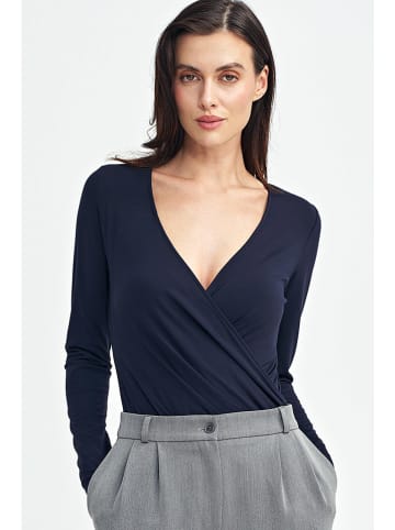 Nife Bluse in Dunkelblau