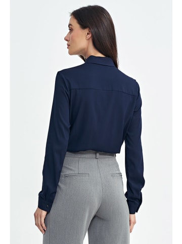 Nife Bluse in Dunkelblau