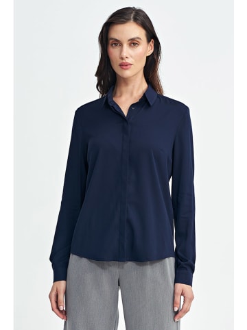 Nife Bluse in Dunkelblau