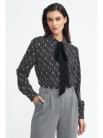 Nife Bluse in Schwarz