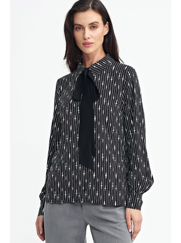 Nife Bluse in Schwarz