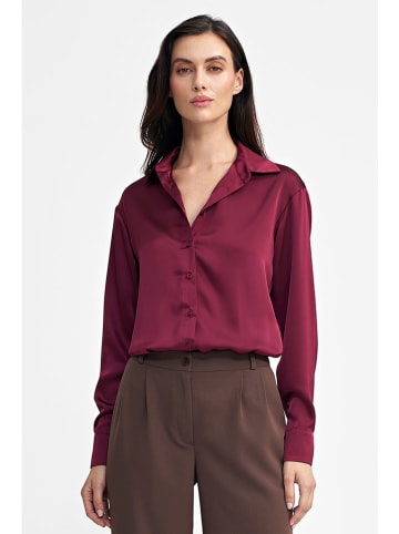 Nife Bluse in Bordeaux