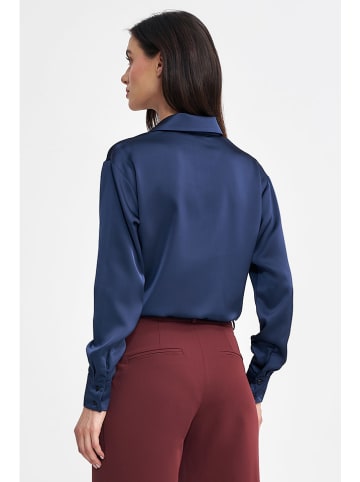 Nife Bluse in Dunkelblau