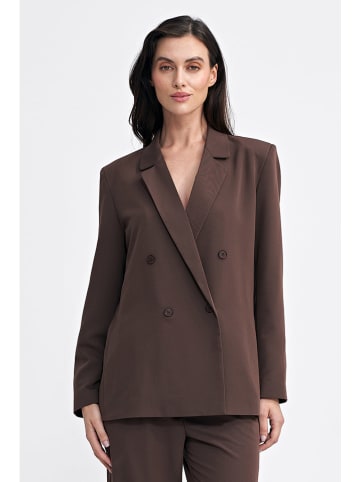 Nife Blazer in Braun