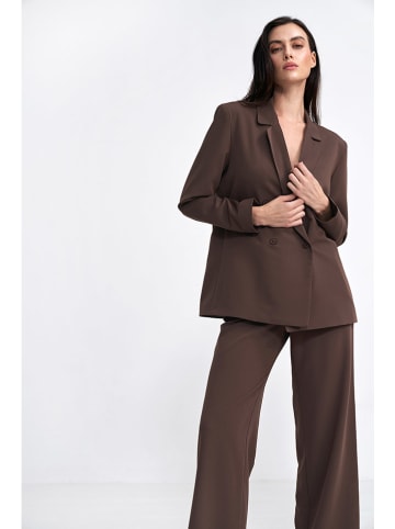 Nife Blazer in Braun