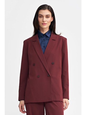 Nife Blazer in Kaminrot