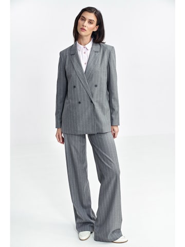 Nife Blazer zilverkleurig