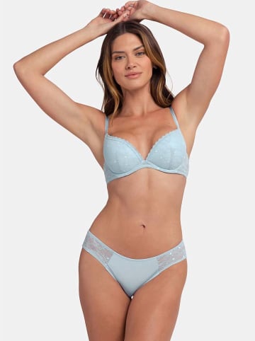 Dorina 2er-Set: Bügel-BHs "Radha" in Hellblau/ Anthrazit