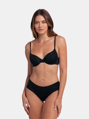 Dorina 2-delige set: beugelbeha's "Imani" koraalrood/zwart