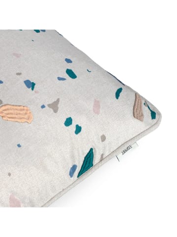 ESPRIT Kussenhoes "Bastian" crème/meerkleurig