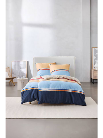 ESPRIT Satin-Bettwäsche-Set "Ash" in Bunt