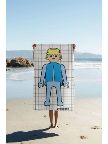 Playmobil Ręcznik plażowy "Playmobil Boy" ze wzorem - 140 x 75 cm