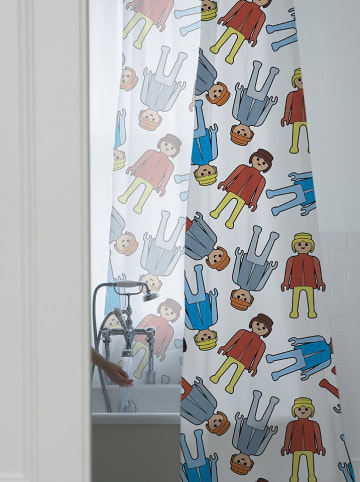 Playmobil Douchegordijn "Everywhere" wit/meerkleurig - (L)177 x (B)177 cm