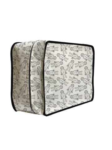 Playmobil Kuferek "Playmobil Boy" w kolorze biało-niebieskim - 25 x 36 cm