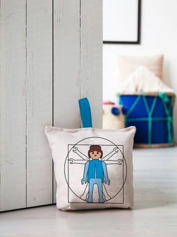 Playmobil Türstopper in Weiß/ Blau - (H)22 cm