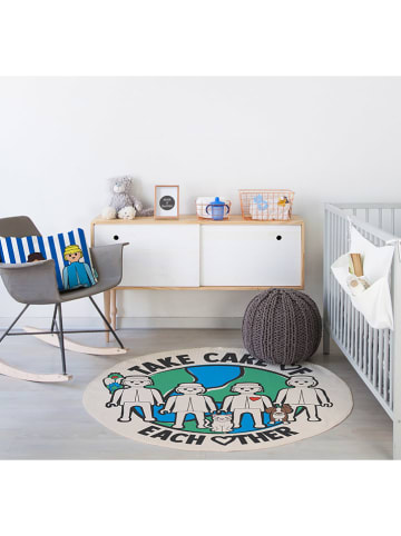 Playmobil Speeldeken "Take Care" beige/blauw/groen - Ø 120 cm