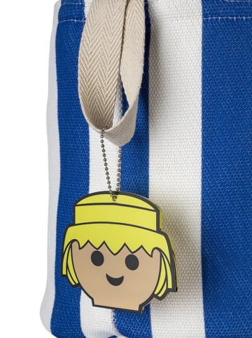 Playmobil Aufbewahrungskorb "Lennie" in Blau/ Weiß - Ø 30 cm