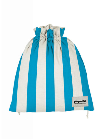 Playmobil 2er-Set: Reisebeutel in Weiß/ Blau - (B)30 x (H)40 cm