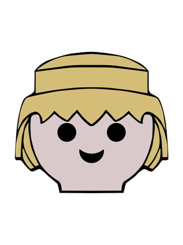 Playmobil Wandhaak "Playmobil Boy" crème/geel - (B)8 x (H)4 cm