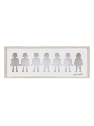 Playmobil Pudełko w kolorze biało-jasnobrązowym do przechowywania - 40 x 15 cm