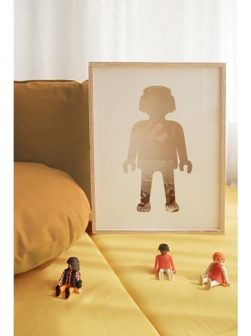 Playmobil Opbergdoos wit/lichtbruin - (B)30 x (H)40 cm