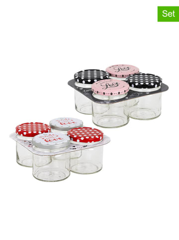 Chefware 4er-Set: Einmachgläser - 425 ml (Überraschungsprodukt)