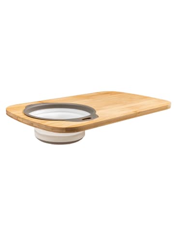 Profiline Snijplank met zeef lichtbruin - (L)49,5 x (B)29,5 cm