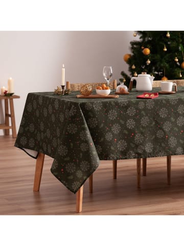 Mint Rugs Obrus "Christmas Berries" w kolorze zielono-czerwonym