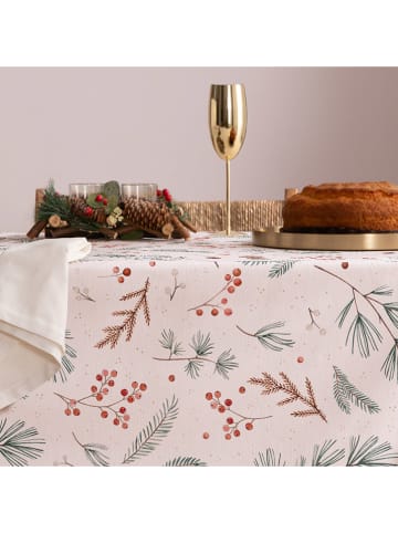 Mint Rugs Tischdecke "Christmas Bonte" in Weiß/ Grün