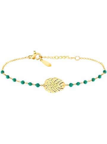 MENTHE À L'O Vergulde armband met sierelementen