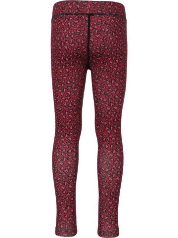 Zigzag Funktionsleggings "Valerie" in Beere