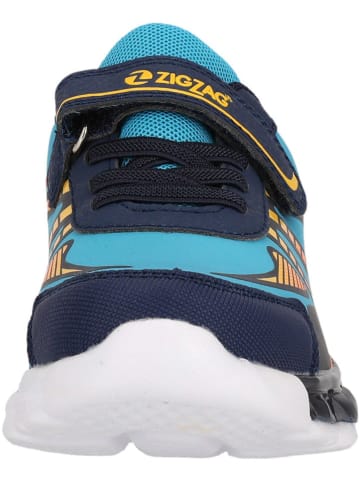 Zigzag Sneakers "Nunstu" in Blau