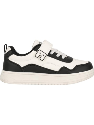 Zigzag Sneakers "Lodus" in Creme/ Schwarz