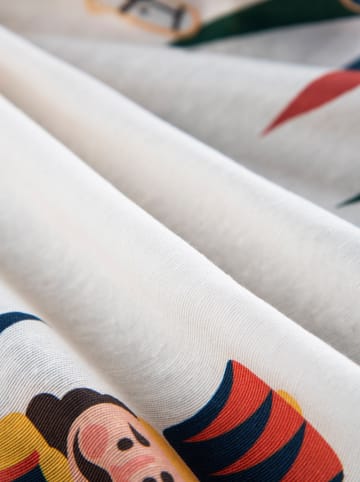 Trendy Kitchen by EXCÉLSA Tischläufer "Vintage Christmas" in Weiß/ Rot/ Grün - (L)140 x (B)45 cm