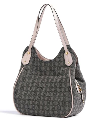 Liu Jo Shopper in Anthrazit/ Weiß - (B)33 x (H)34 x (T)13 cm