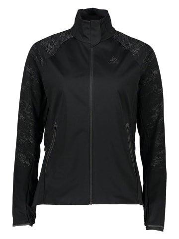 Odlo Trainingsjacke in Schwarz