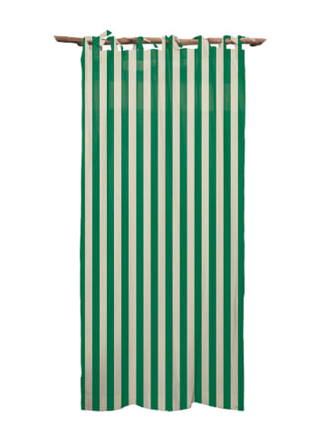 Folkifreckles Gardine in Grün - (L)245 x (B)137 cm
