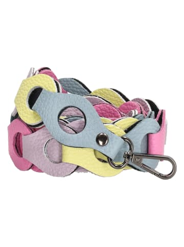 Charm Leder-Umhängeriemen in Bunt - (L)110 x (B)3 cm